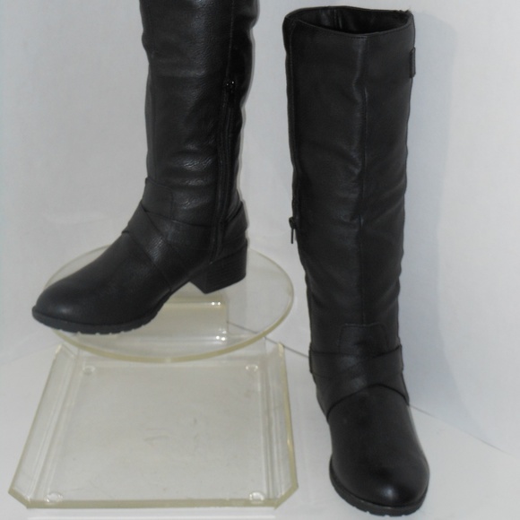 Kohl's Shoes Kohls Black Knee High Boots Size 8 Medium Poshmark